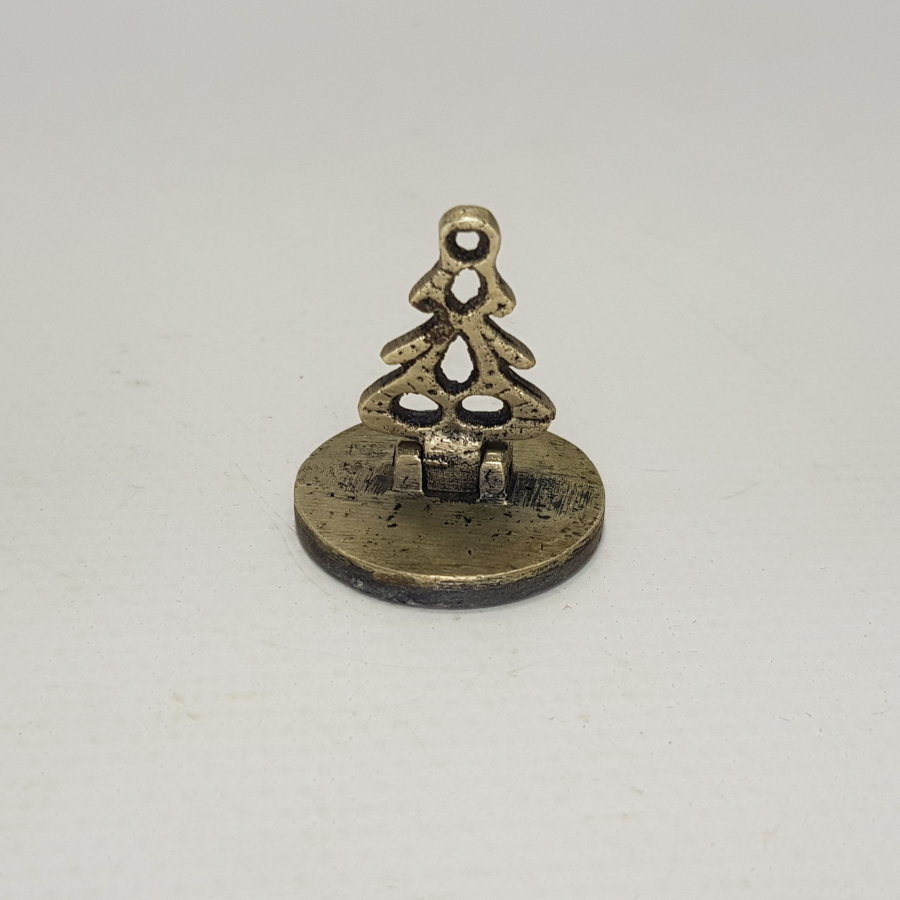 ÇOK NADİR FORMDA OSMANLICA MUHTAR MÜHRÜ