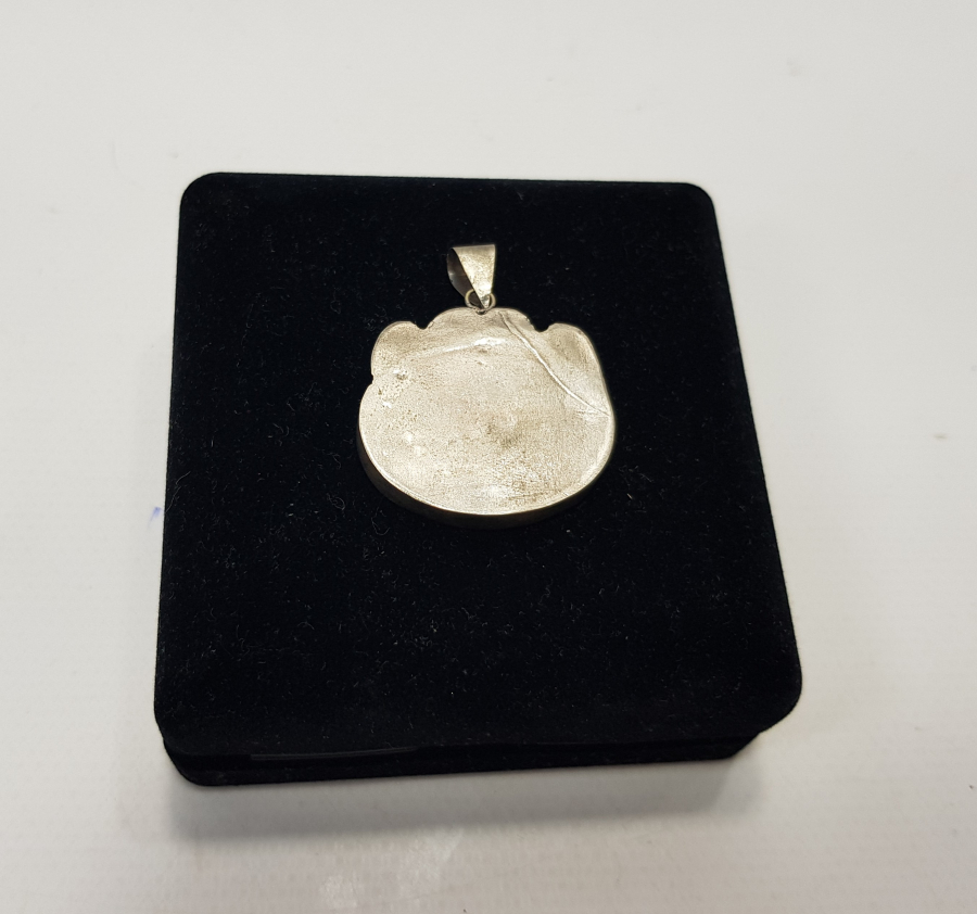 LAPİS TAŞLI GÜMÜŞ KOLYE UCU 