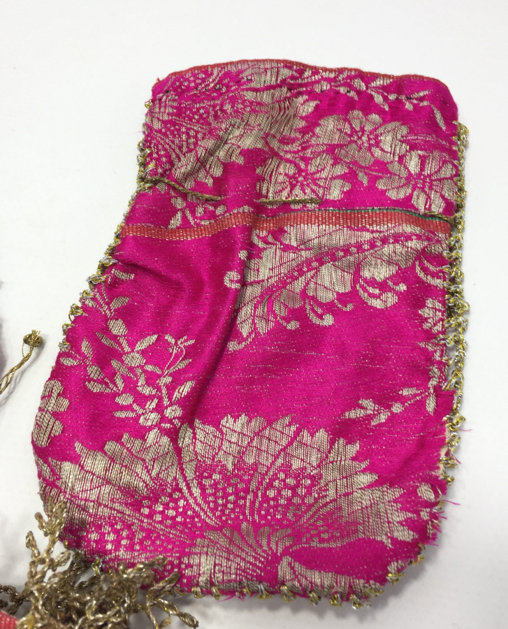 OSMANLI DÖNEMİ 3 ADET ELMASİYE GELİN KESESİ