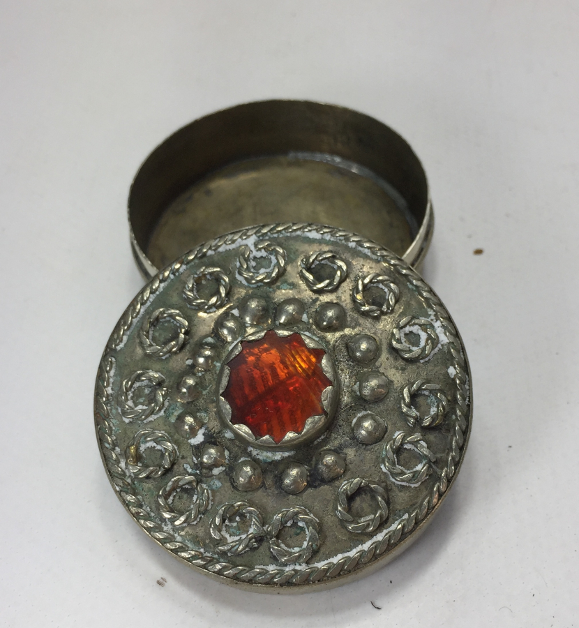 OSMANLI DÖNEMİ AKİK TAŞLI KUTU