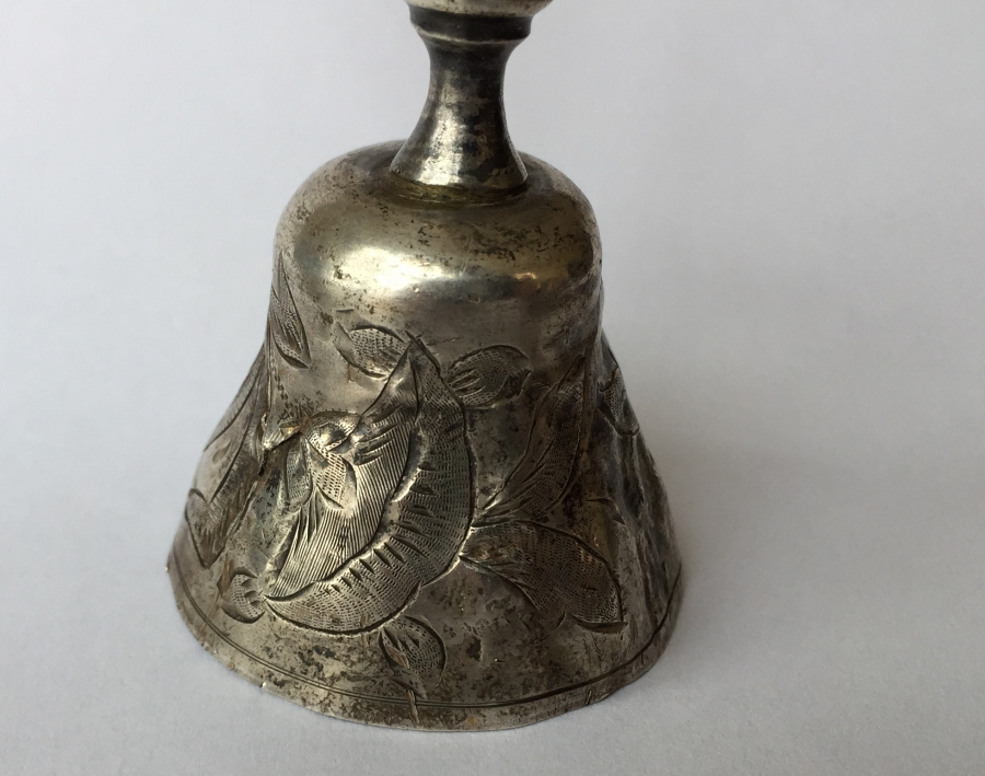 OSMANLI DÖNEMİ DAMGALI GÜMÜŞ UŞAK ZİLİ