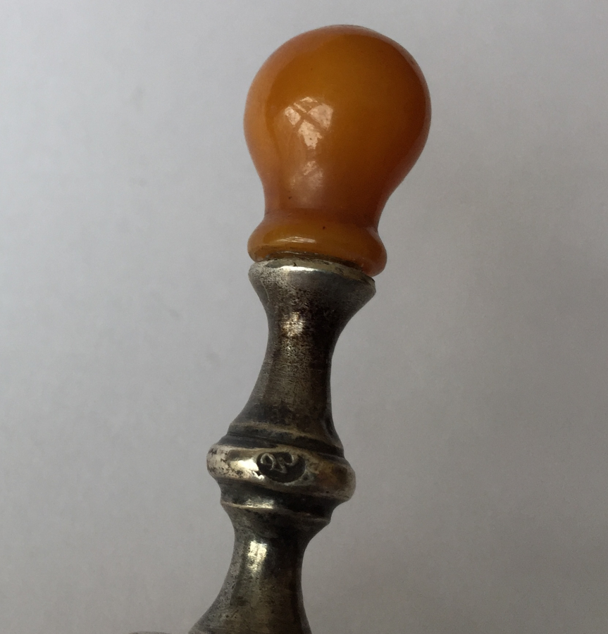 OSMANLI DÖNEMİ DAMGALI GÜMÜŞ UŞAK ZİLİ