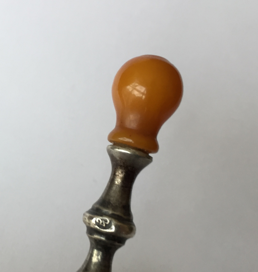 OSMANLI DÖNEMİ DAMGALI GÜMÜŞ UŞAK ZİLİ