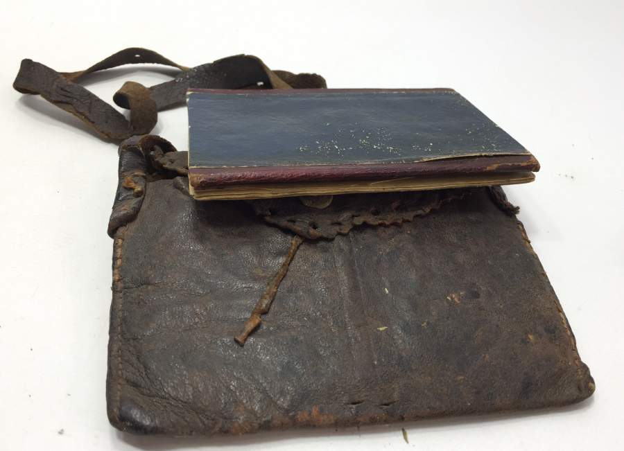 OSMANLI DÖNEMİ DERİ KABINDA TEZHİPLİ ENAM-I ŞERİF