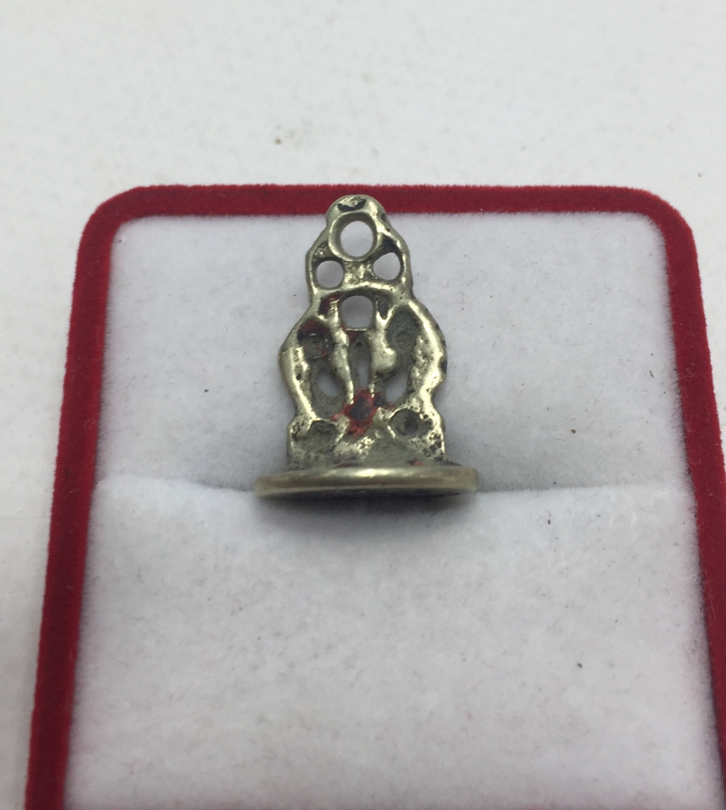 OSMANLI DÖNEMİ HAKKAK PARAFLI GÜMÜŞ MÜHÜR