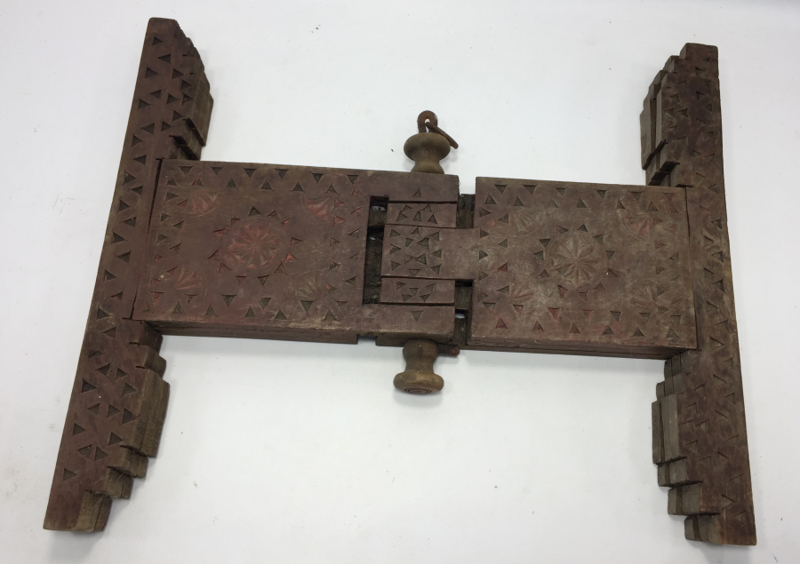 OSMANLI DÖNEMİ İŞLEMELİ AHŞAP SOFRA ALTI