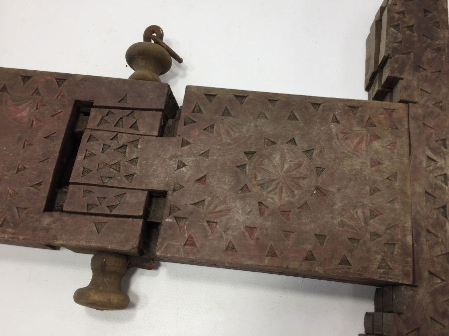 OSMANLI DÖNEMİ İŞLEMELİ AHŞAP SOFRA ALTI