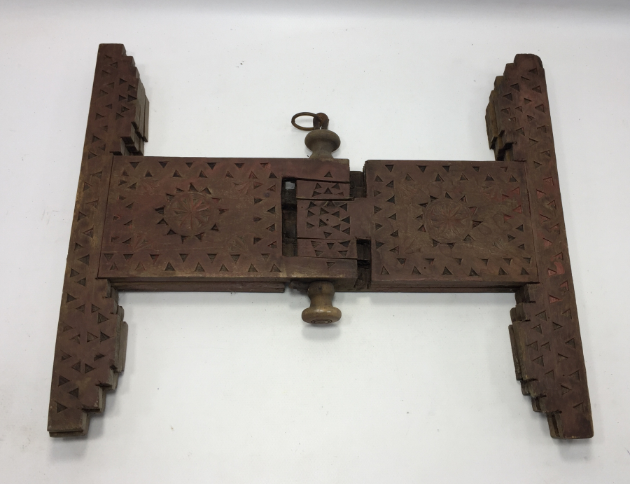 OSMANLI DÖNEMİ İŞLEMELİ AHŞAP SOFRA ALTI