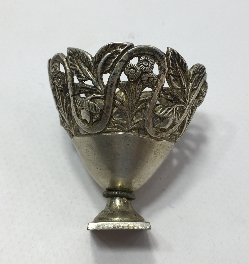 OSMANLI DÖNEMİ KABARTMA İŞÇİLİKLİ FİNCAN ZARFI