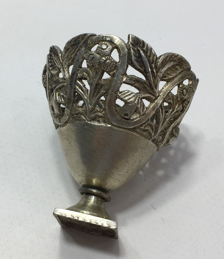 OSMANLI DÖNEMİ KABARTMA İŞÇİLİKLİ FİNCAN ZARFI