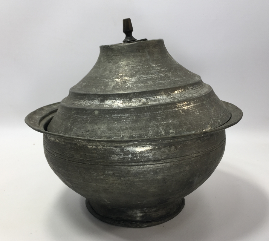 OSMANLI DÖNEMİ MEVLEVİ SİKKELİ VE ÇARKIFLEK MOTİFLİ TEKKE İŞİ KASE