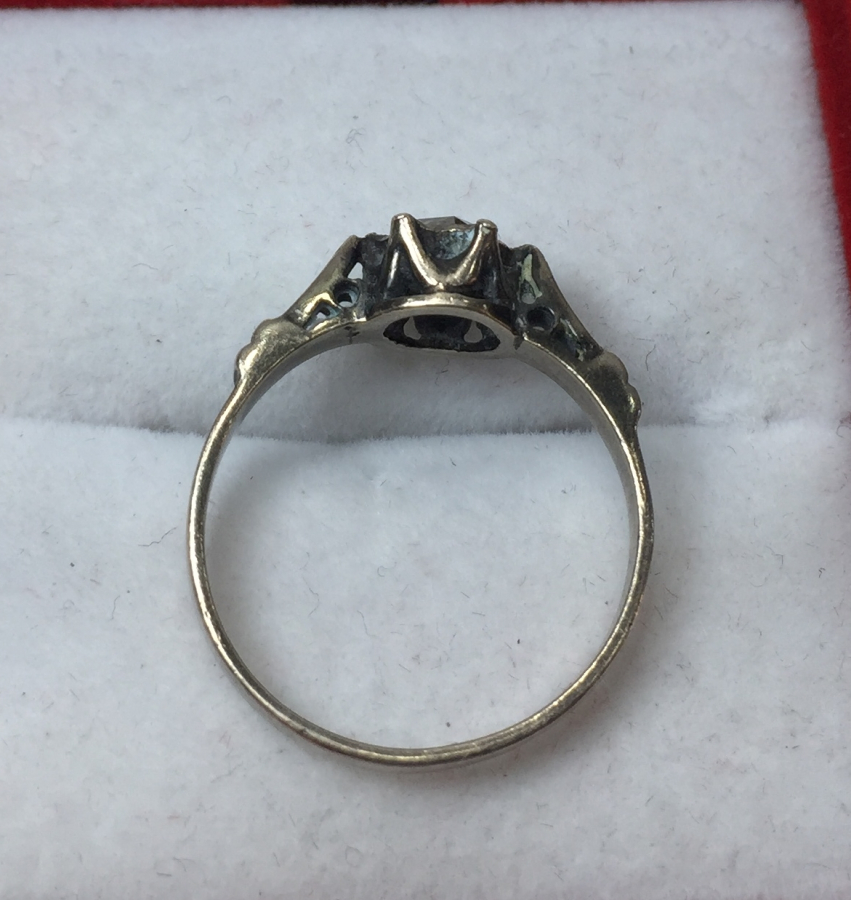 OSMANLI DÖNEMİ NADİR ELMAS TEKTAŞ YÜZÜK