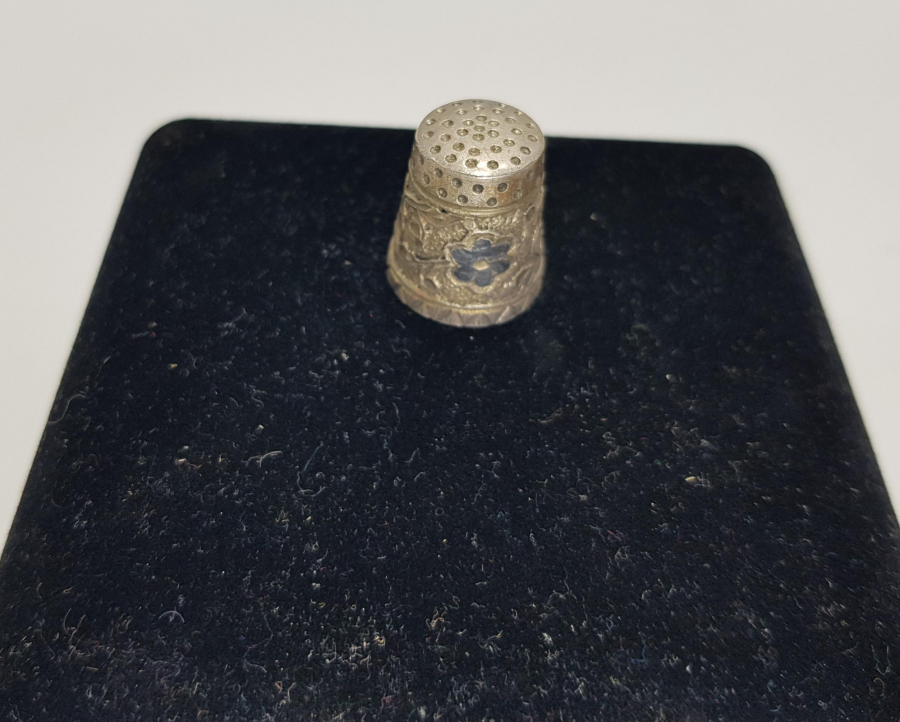 OSMANLI DÖNEMİ SAVATLI GÜMÜŞ TERZİ YÜKSÜĞÜ