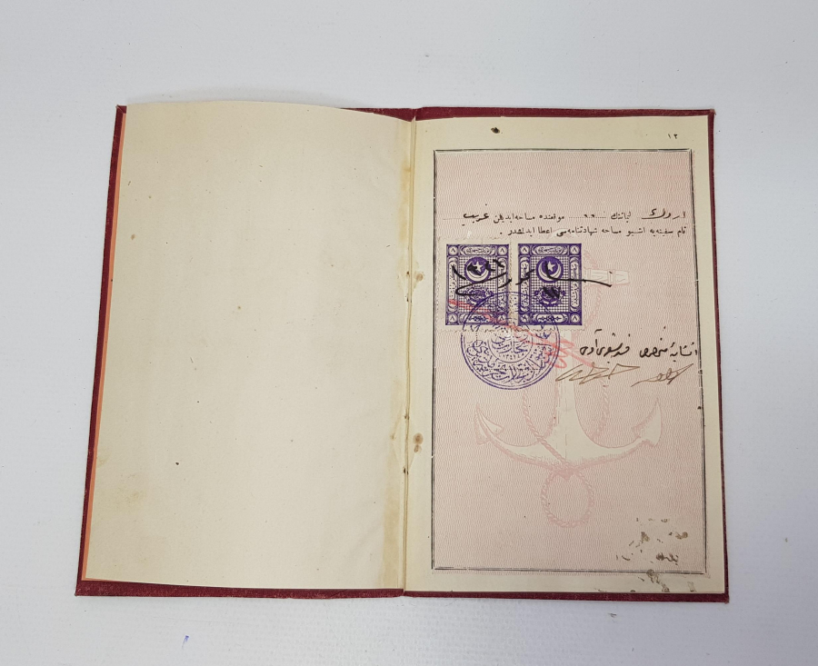 OSMANLICA SEYRİ SEFAİN ŞİRKETİ GEMİ KİMLİĞİ