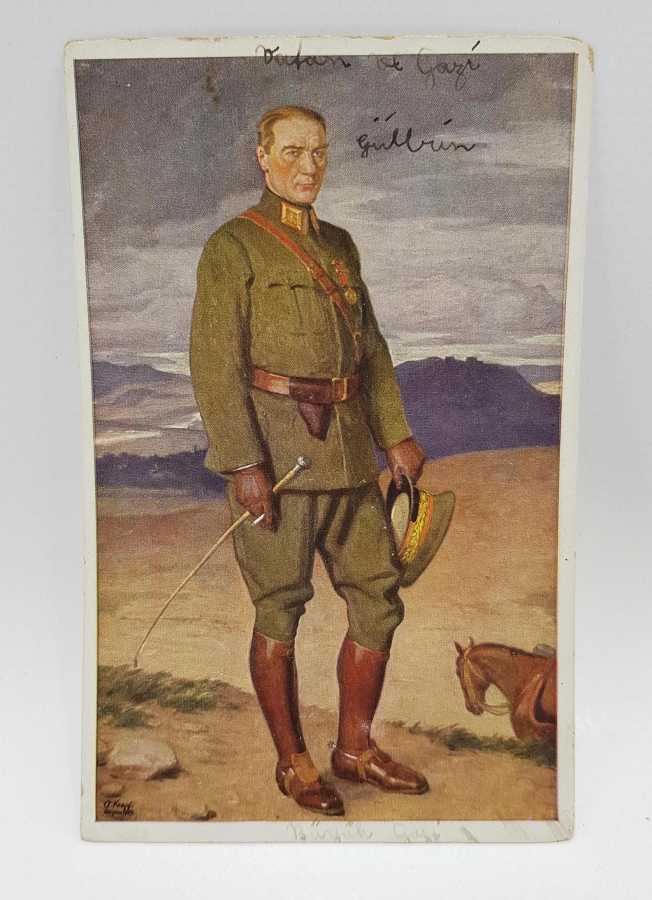 THK ATATÜRK KARTPOSTALI 