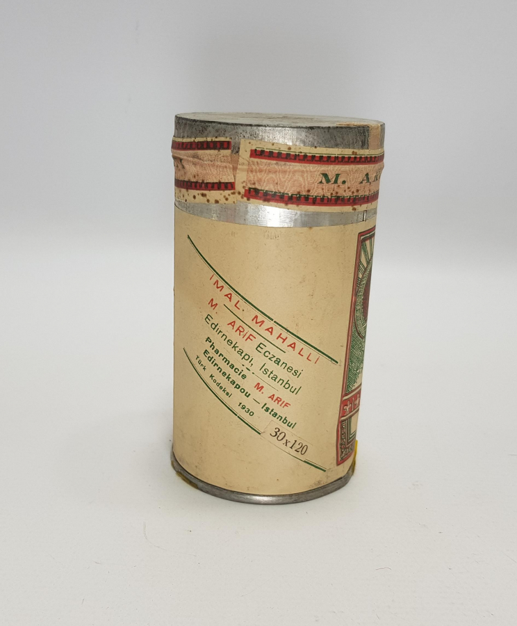 TIP TARİHİ: M. ARİF ECZANESİ GAZ HİDROFİL KUTUSU 