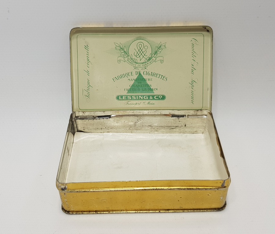 OSMANLI DÖNEMİ ÜZERİ OSMANLICA YAZILI TÜTÜN TABAKASI