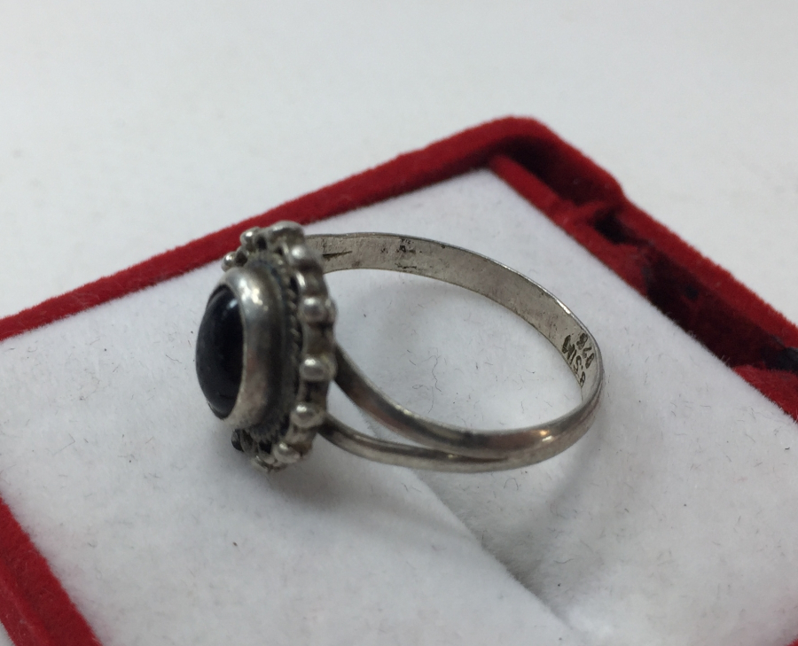 ÖZEL YAPIM ERZURUM İŞİ GÜMÜŞ YÜZÜK