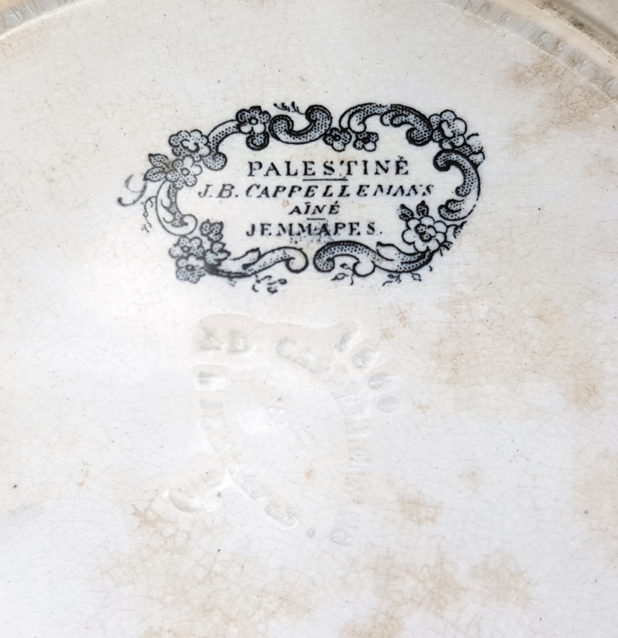 ÜZERİ İSTANBUL TASFİRLİ OSMANLI PAZARI İÇİN YAPILMIŞ TABAK