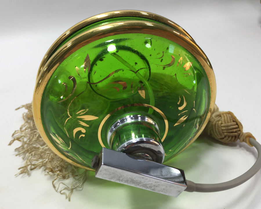 1900 BAŞLARI ALTIN VARAKLI PARFÜM ŞİŞESİ