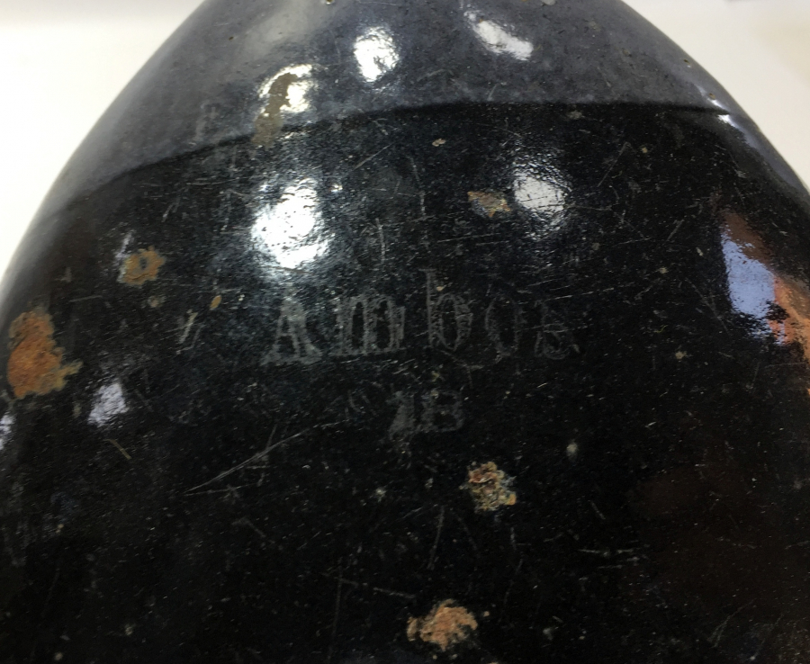 1918 TARİHLİ EMAYE MANTARKAFA ASKER MATARASI