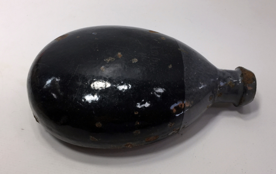 1918 TARİHLİ EMAYE MANTARKAFA ASKER MATARASI