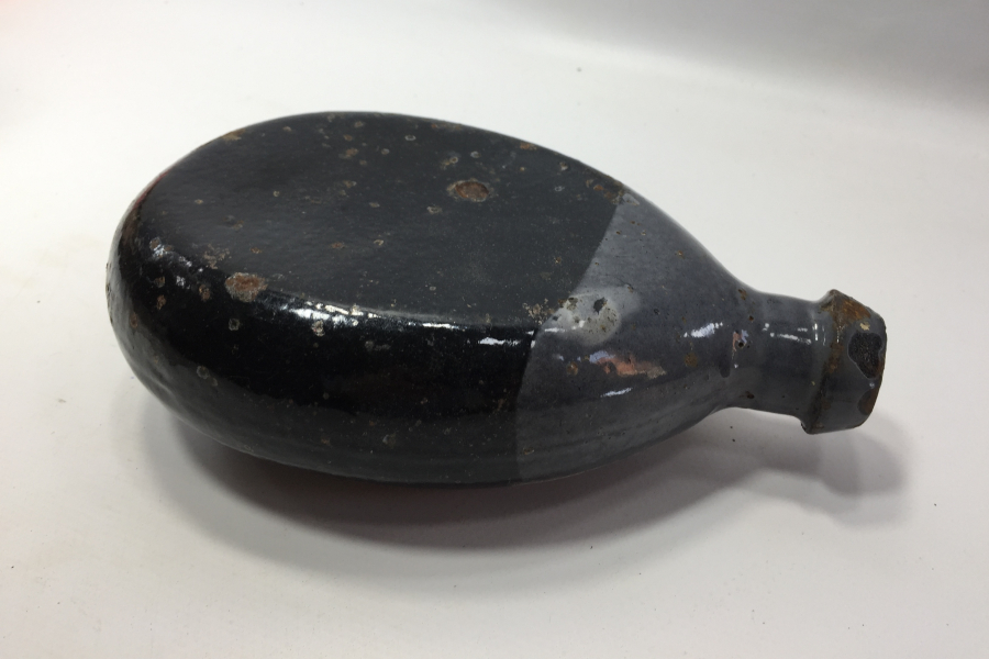 1918 TARİHLİ EMAYE MANTARKAFA ASKER MATARASI