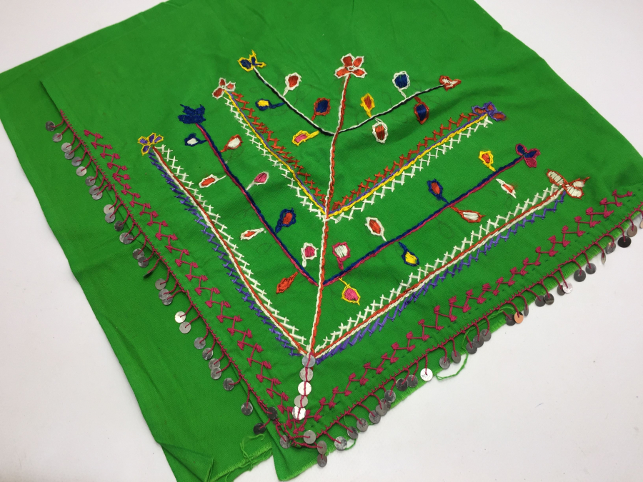 BERGAMA KOZAK YÖRESİ DAMAT MENDİLİ - DAMAT SIRTLIĞI