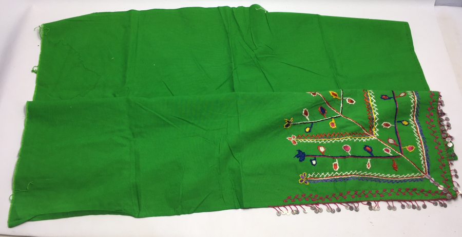 BERGAMA KOZAK YÖRESİ DAMAT MENDİLİ - DAMAT SIRTLIĞI