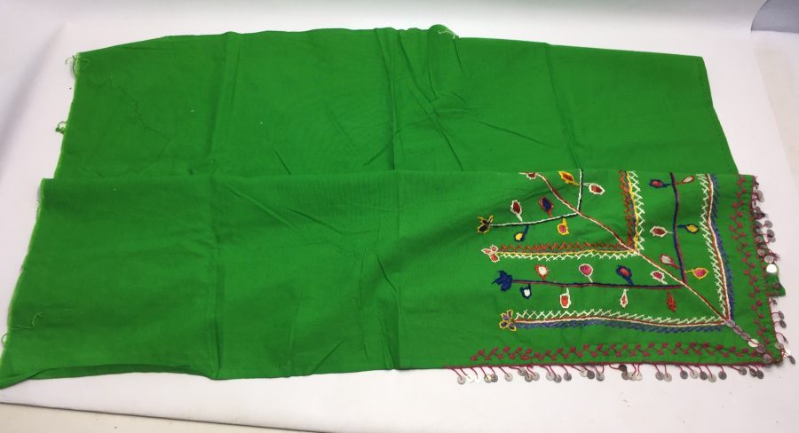 BERGAMA KOZAK YÖRESİ DAMAT MENDİLİ - DAMAT SIRTLIĞI