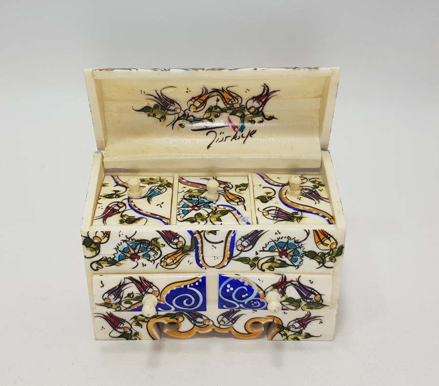 EL BOYAMA ÖZEL YAPIM KUTU