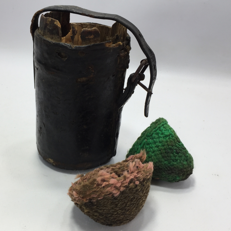 OSMANLI DÖNEMİ ÇOK NADİR SEYAHAT ZEMZEM FİNCANI KUTUSU