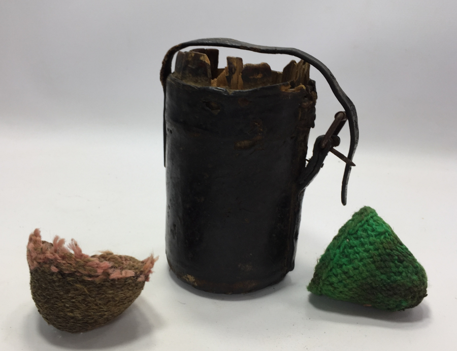 OSMANLI DÖNEMİ ÇOK NADİR SEYAHAT ZEMZEM FİNCANI KUTUSU