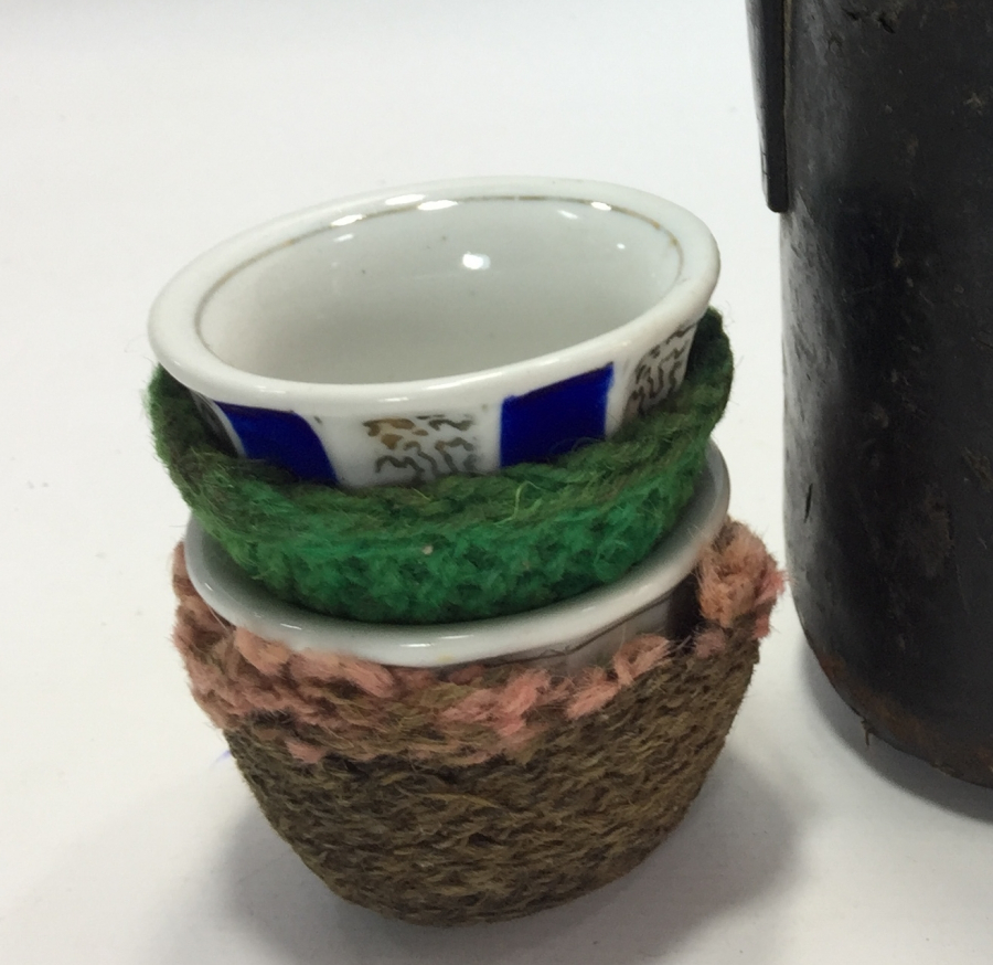 OSMANLI DÖNEMİ ÇOK NADİR SEYAHAT ZEMZEM FİNCANI KUTUSU