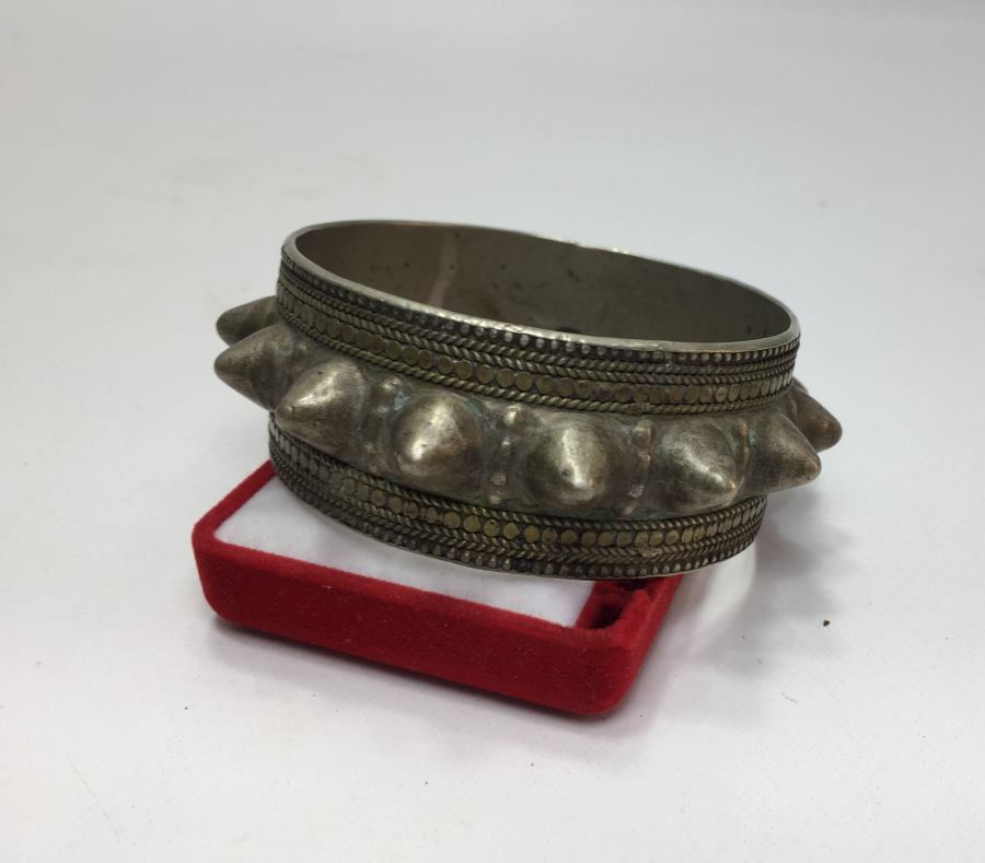 OSMANLI DÖNEMİ ERMENİ İŞİ NADİR ÇİVİLİ BİLEKLİK