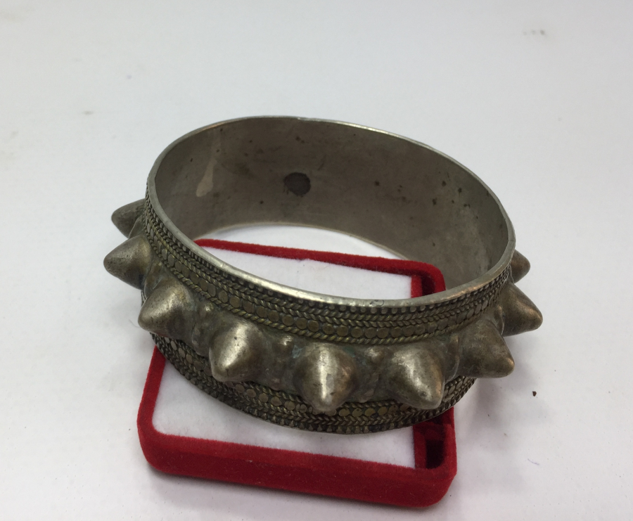 OSMANLI DÖNEMİ ERMENİ İŞİ NADİR ÇİVİLİ BİLEKLİK