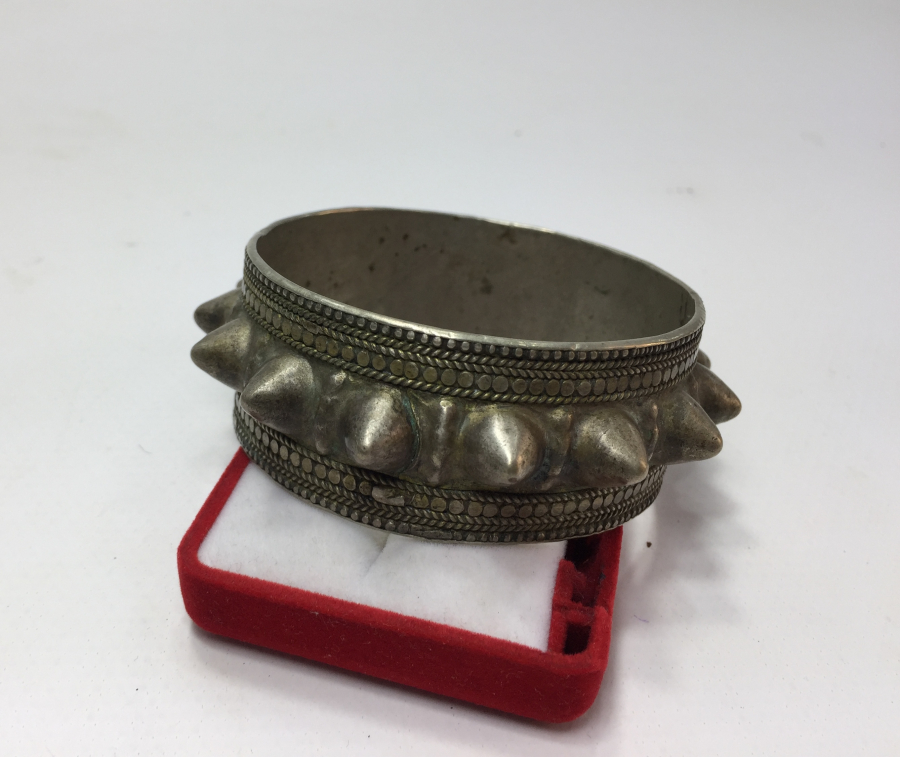 OSMANLI DÖNEMİ ERMENİ İŞİ NADİR ÇİVİLİ BİLEKLİK