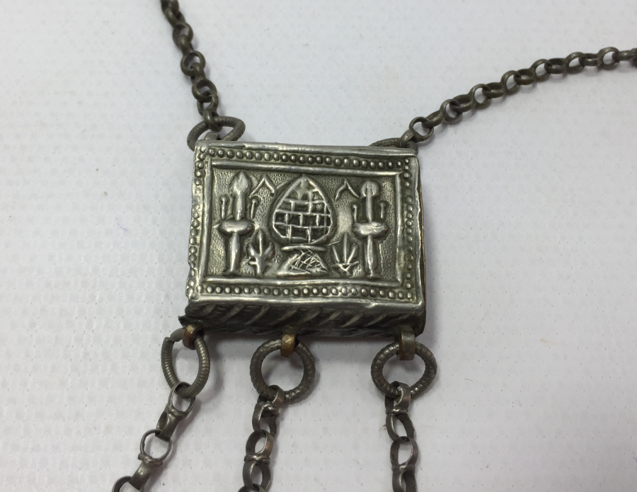 OSMANLI DÖNEMİ GİRİT İŞİ ÜZERİ OSMANLICA YAZILI NADİR HAMAYIL