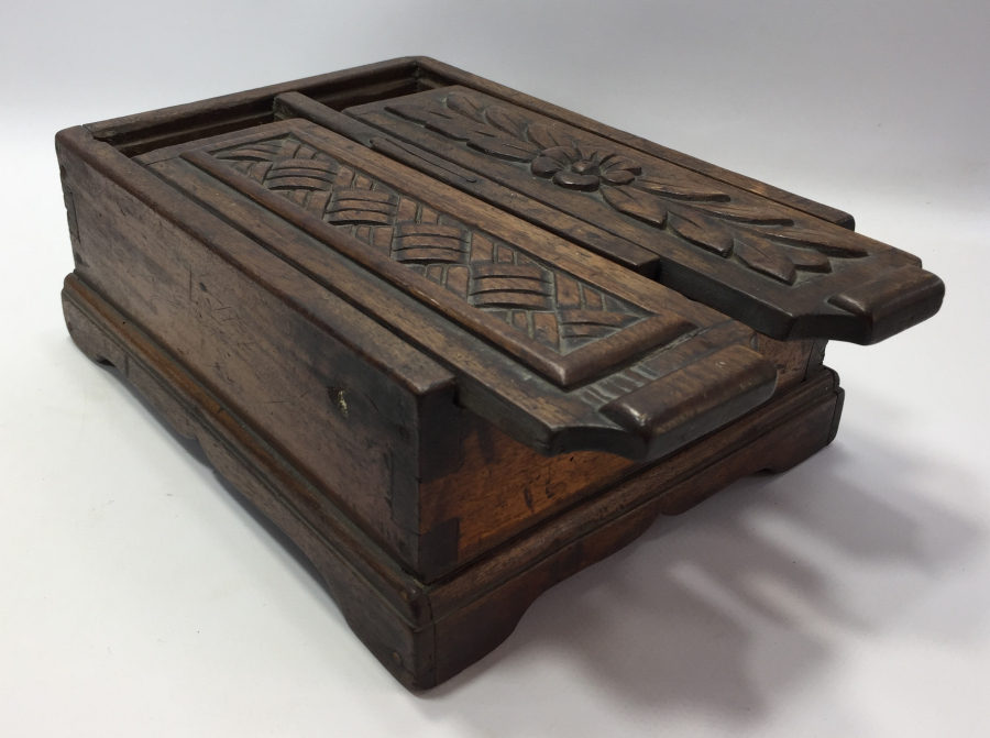 OSMANLI DÖNEMİ İKİ GÖZLÜ KAHVE KUTUSU