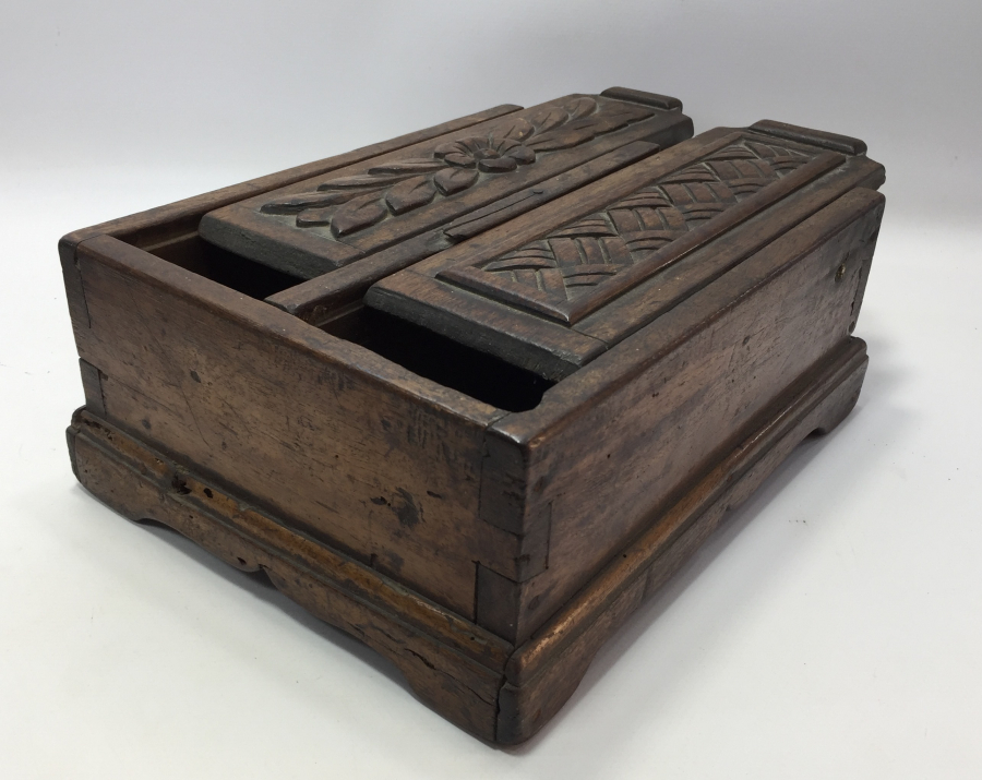 OSMANLI DÖNEMİ İKİ GÖZLÜ KAHVE KUTUSU