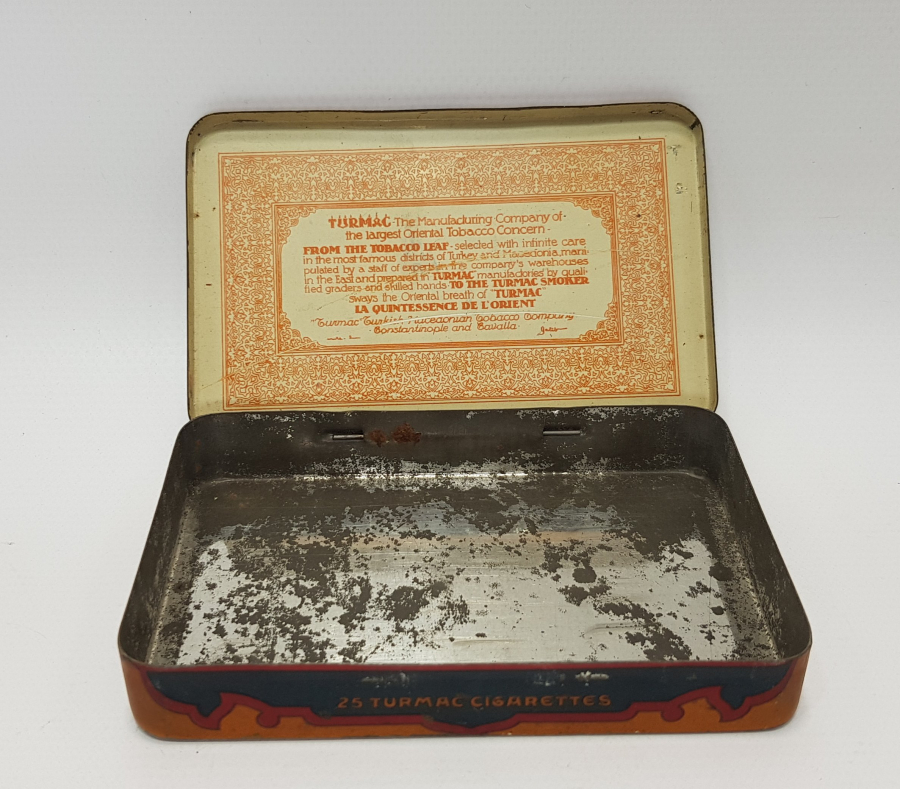 OSMANLI DÖNEMİ ORTA BOY TURMAC SİGARA KUTUSU
