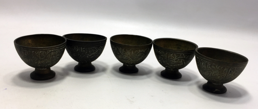 ÜZERİ BEYİT YAZILI OSMANLI DÖNEMİ 5 ADET FİNCAN ZARFI