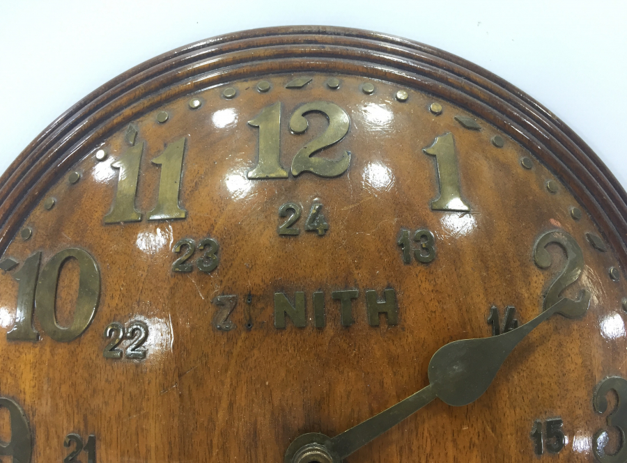 OSMANLI DÖNEMİ ARKASI YAZILI ÇOK NADİR ZENİTH BANKA SAATİ