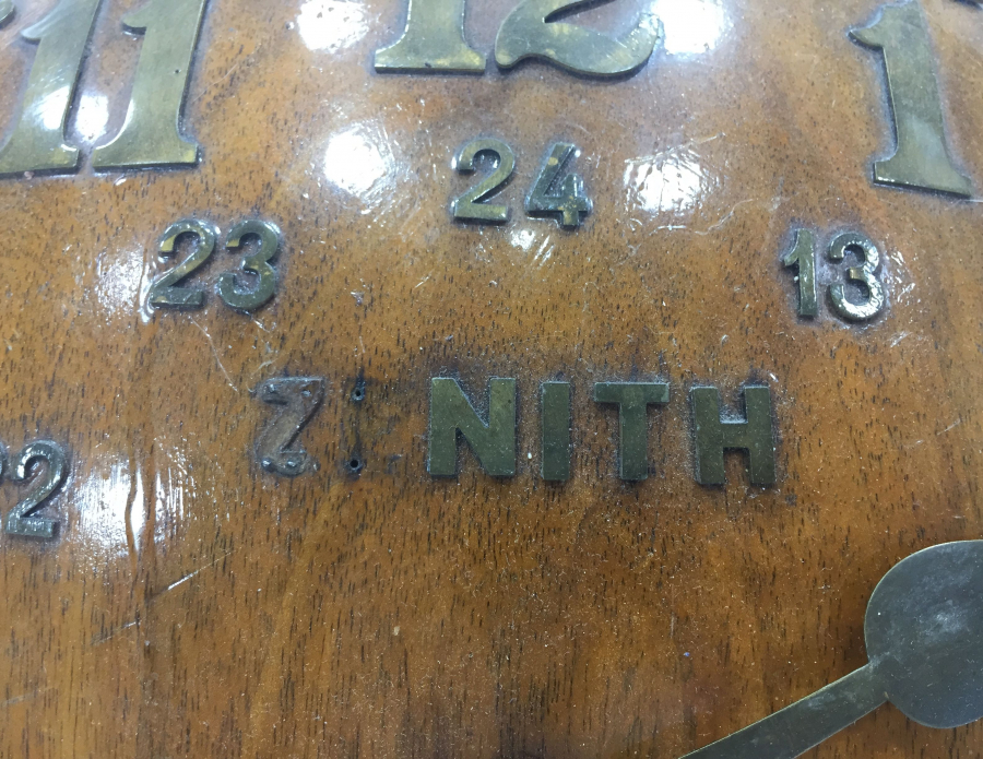 OSMANLI DÖNEMİ ARKASI YAZILI ÇOK NADİR ZENİTH BANKA SAATİ