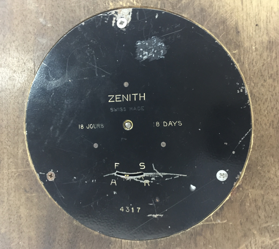 OSMANLI DÖNEMİ ARKASI YAZILI ÇOK NADİR ZENİTH BANKA SAATİ