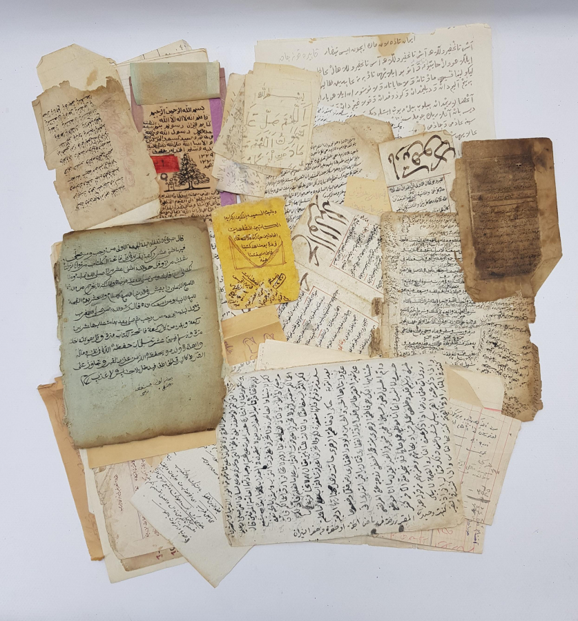 50 PARÇA EFEMERA VE EL YAZMA EVRAK LOTU 