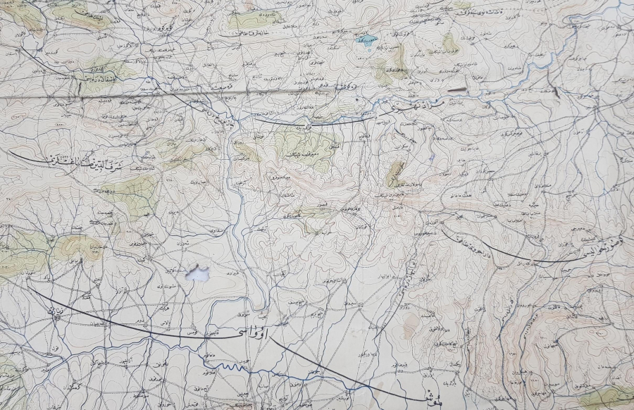 OSMANLI DÖNEMİ ERZURUM HINIS HARİTASI 