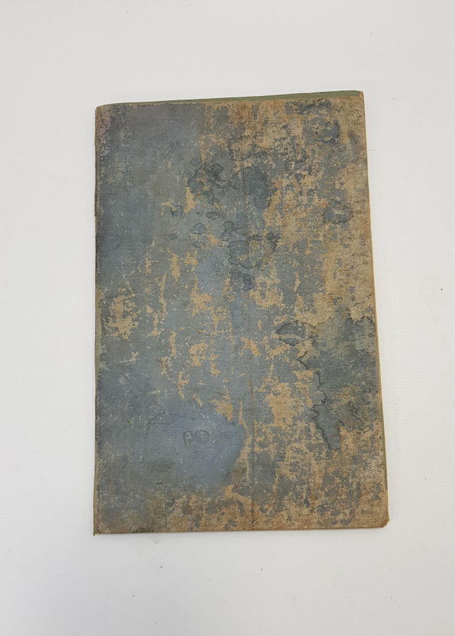 OSMANLI DÖNEMİ MATBAA-İ BAHRİYE DAMGALI MÜZİK NOTA DEFTERİ 