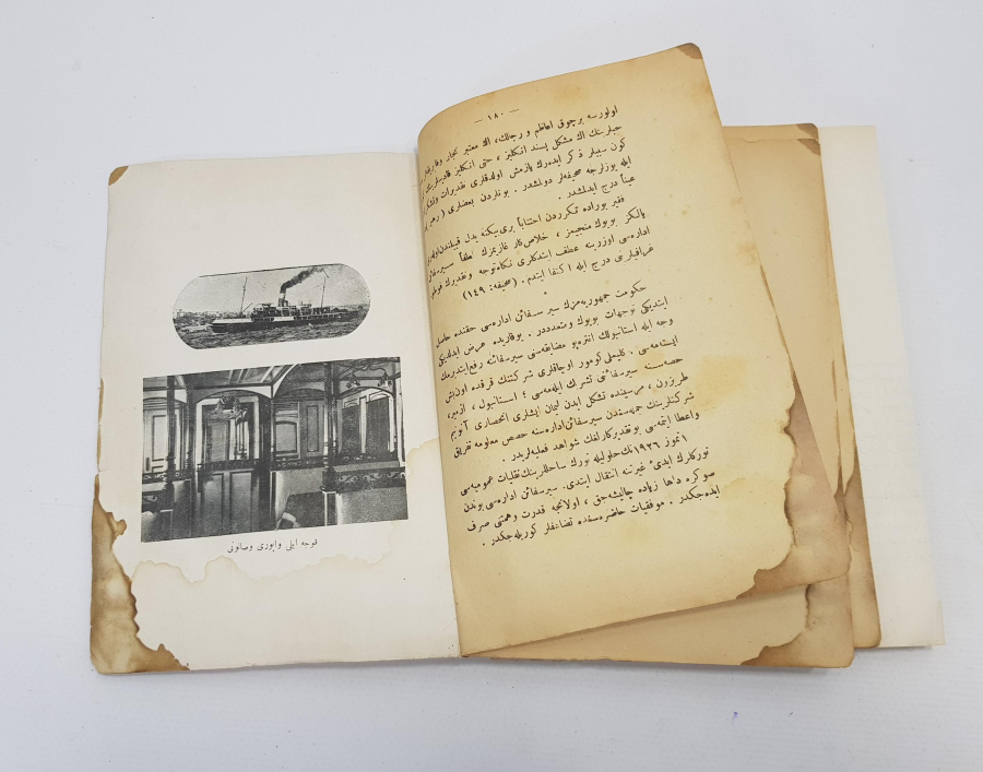 OSMANLICA KİTAP: SEYRİ SEFAİN İDARESİ TARİHÇESİ 