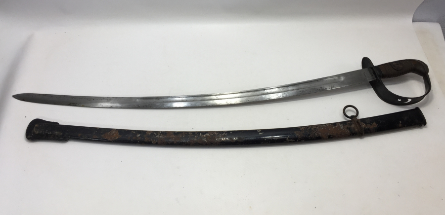 1 DÜNYA SAVAŞI DÖNEMİ ÇİL KONDİSYONDA DEV BOY SÜVARİ KILICI